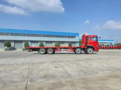 CLW brand flatbed truck for 20ft container carry