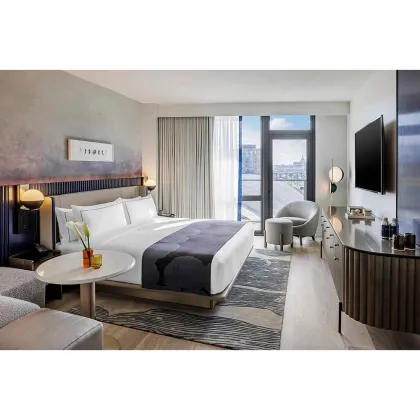 Contemporary Style Guest Room Furniture for Curio Collection By Hilton 4-Star Upscale Hotels