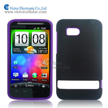 Alibaba hot new retail products mobile phone accessories PC silicone hybrid case for HTC 6400