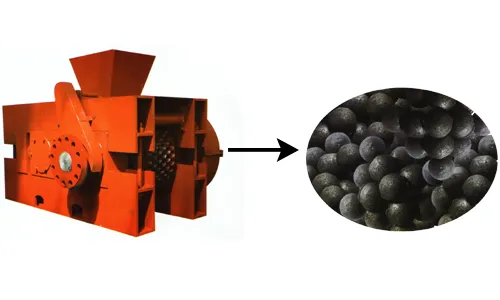 briquette machine for ball shape