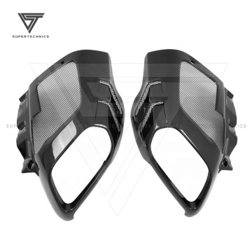 M Style Dry Carbon Fiber Rear Bumper Splitters for Ferrari 812 (2017-2020)