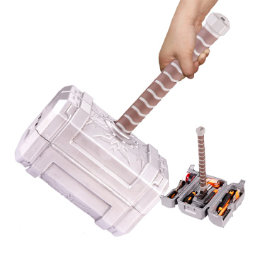 Thor's Hammer Multifunctional Household Repair Tool Kit - Portable Hardware Tool Set