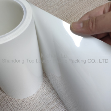 White Glossy Film BOPET Food Grade Heat Resistant