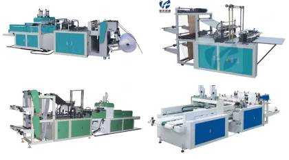 Computer rolling bag making machine