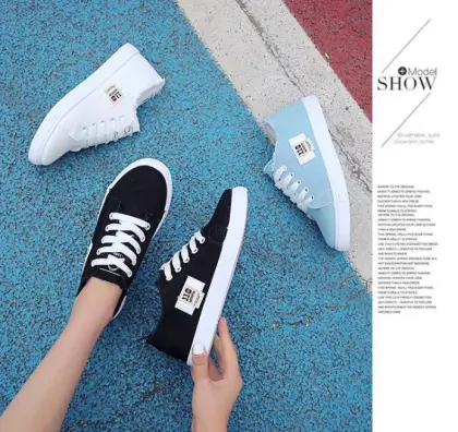 White Women's Canvas Wedge Shoes: Stylish and Comfortable Footwear for Women