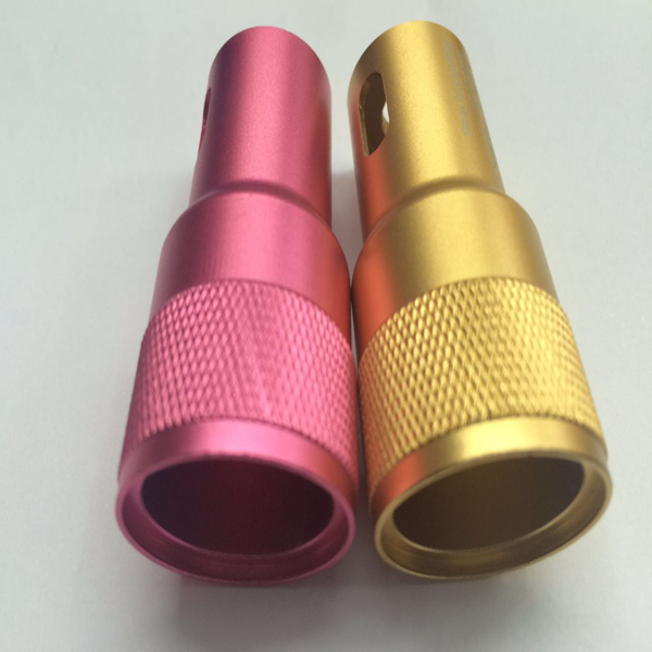 Aluminum Led Electric Torch Shell Body Parts