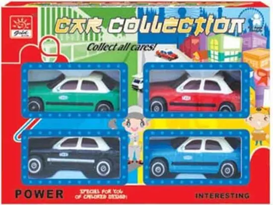 DIE CAST TAIX 4PCS