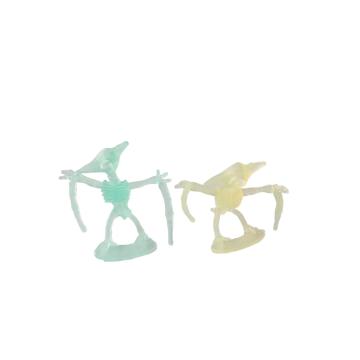 Пластиковые игрушки флуоресцентный костный скелет динозавра