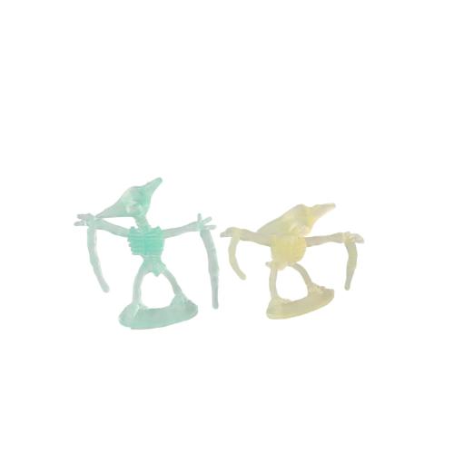 Пластиковые игрушки флуоресцентный костный скелет динозавра