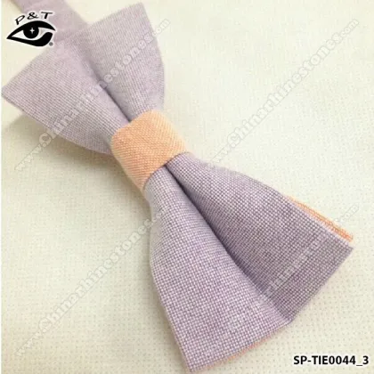 12x7CM Macaron Color Cotton Bow Tie Women assorted color bow tie