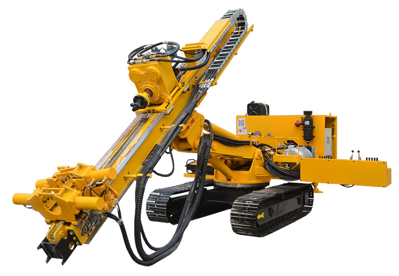 Integrated Air compressor Crawler Mining Rock Drill Machine