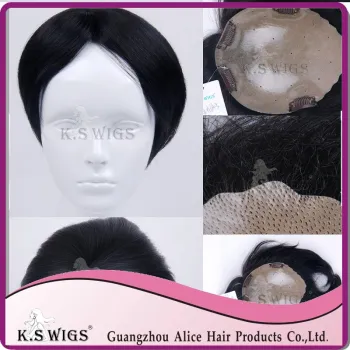 PU Men's Toupee 100% Premium Indian Hair