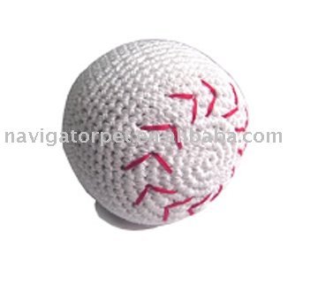 Pet Crochet Football Toy