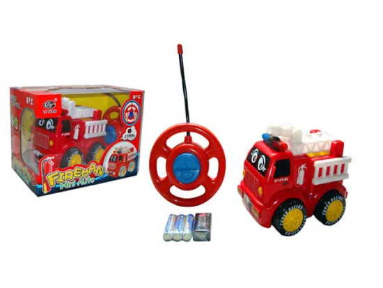 2 CHANNELS R/C CARTOON FIREMAN CAR