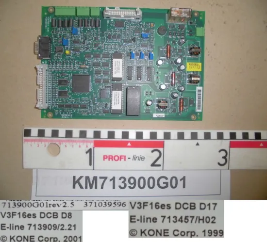 KONE V3F16 Drive Control Board KM713900G01