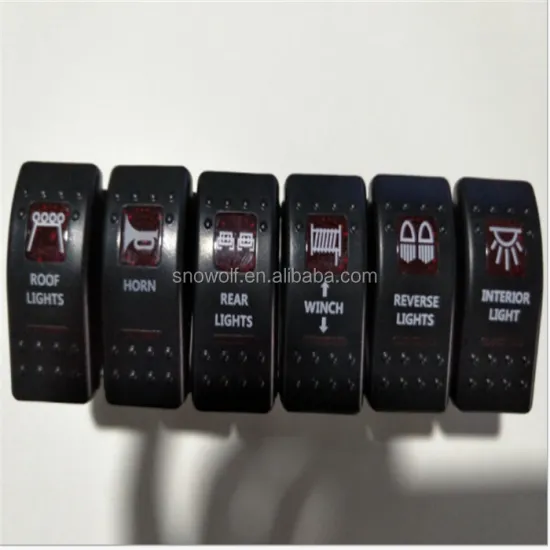 AutoPowerPlus 12V 20A Waterproof LED Light Bar Switch Panel for Marine Boats