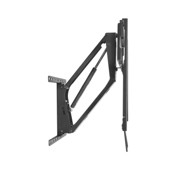 Metal Cantilever LCD TV Wall Mount & Laptop Stand in Black
