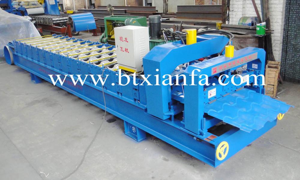 steel tile forming machine 3