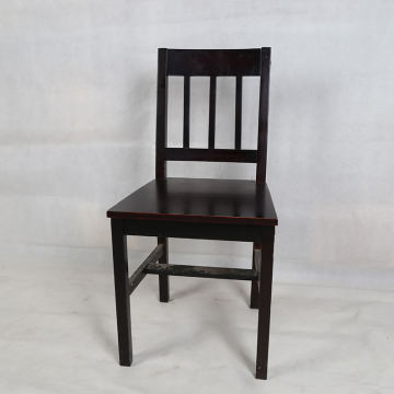 cross back chairs outdoor furniture Wood Dining Chairs for Dining Room outdoor use Manufactory