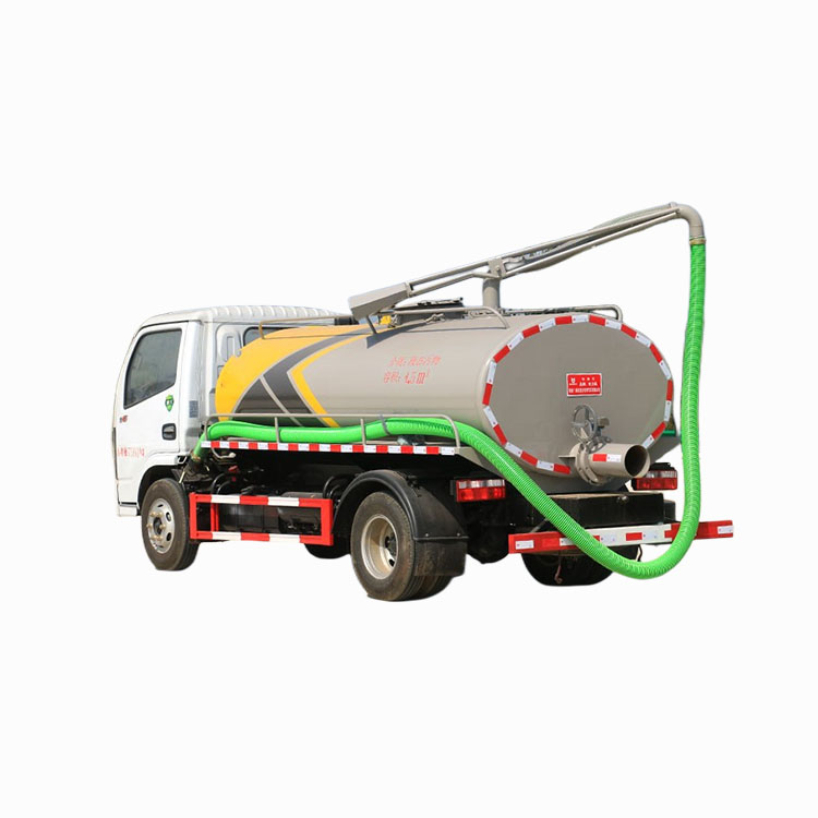 Dongfeng 4cbm 4000liters Sewage Suction Vehicle