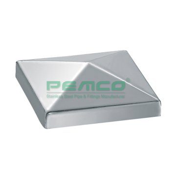 Pemco Railing Fitting Decorative End Cap for Steel Tubes - Enhance Your Railings