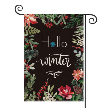 Double Sided Cheap Custom Made Garden Yard Flag