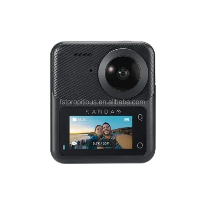 QooCam 3: 5.7K 360 Video & 62MP 360 Photos Panoramic Action Camera