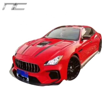 2012-2019 Maserati Quattroporte Top Style Body Kit: Rok Bumper Belakang Depan Skirt Fender Engine Hood Menaiktaraf