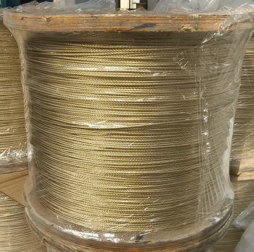 Copper plated Steel cored Wire Rope