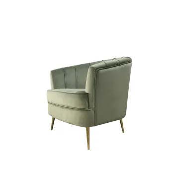 High-Quality Modern Fabric Arm Accent Single Sofa Chair for Living Room