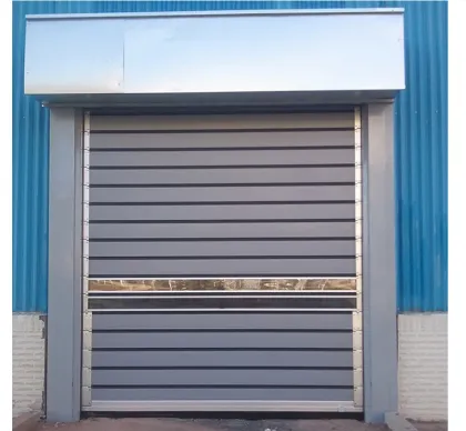 High Quality Automatic Hard Metal Fast Acting Industrial Security Doors