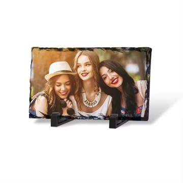 Custom Sublimation Rock Slate Photo Frame - 10x15 cm Square Shape