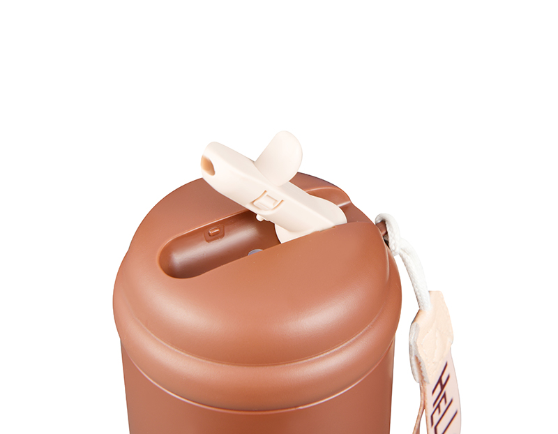 350ml insulated tumbler with straw