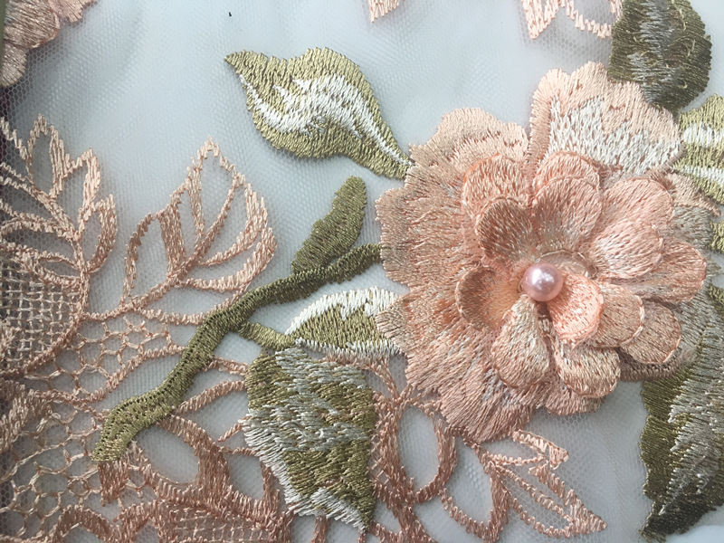 Peral Embroidery Fabric