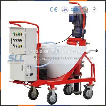 zhengzhou sincola mortar spray machines in india