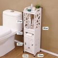 PVC penyimpanan kamar mandi penyimpanan kertas toilet