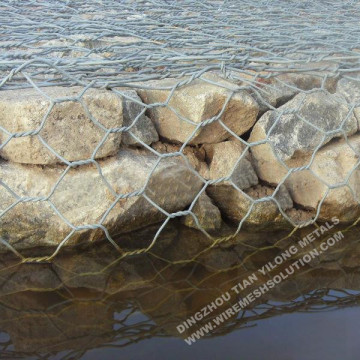 100x120mm Sechskantdraht Mesh Gabion