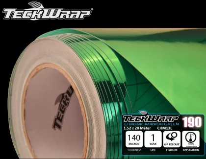 Teckwap Dropshiping Super Quality Mirror Chrome Economy Stickers 3M