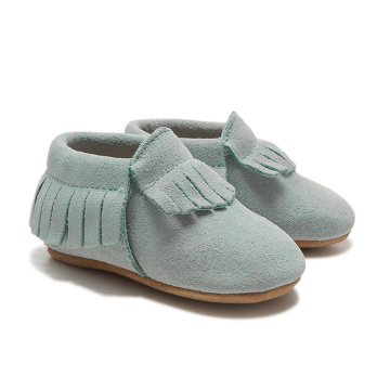 Moccasins echte Leder -Quastenschuhe