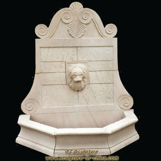 Sandstone Wall Fountain