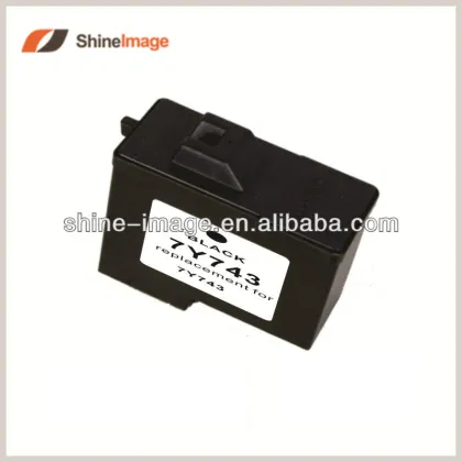Inkjet printer ink cartridge for Dell 7Y743