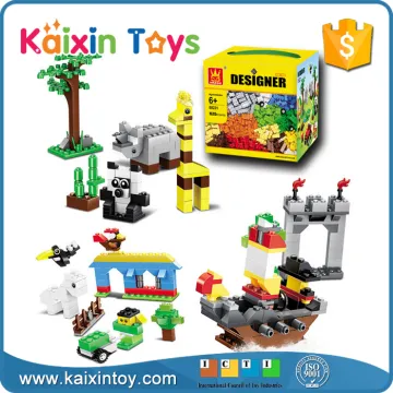 625pcs ABS plastic toys wange bulk building blocks bricks