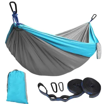 Wholesale Double Person Customized Camping Hammock: Nylon Swing Bed for Outdoor Adventures