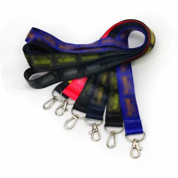 Custom Wholesale Lanyards with Sublimation Printing and Logo Personalization