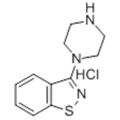 Υδροχλωρική 3-πιπεραζινοβενζισοθειαζόλη CAS 144010-02-6