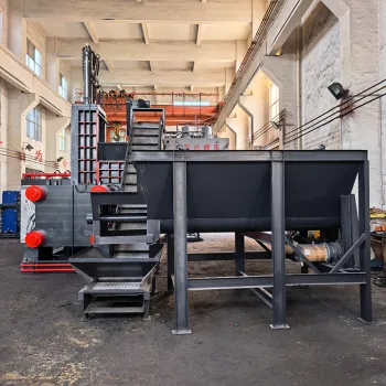 Vertical Hydraulic Baler for Waste Compression