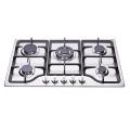 5 Burners Built In Gas Stove