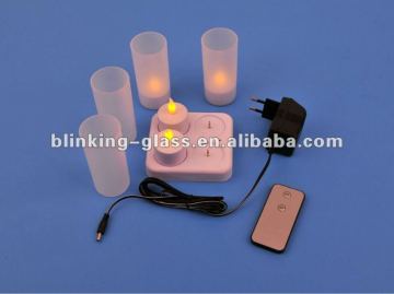 led candle rechargeable