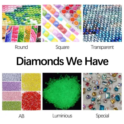 Wholesale 5D Diamond Art Painting Kits for Landscape DIY Decor