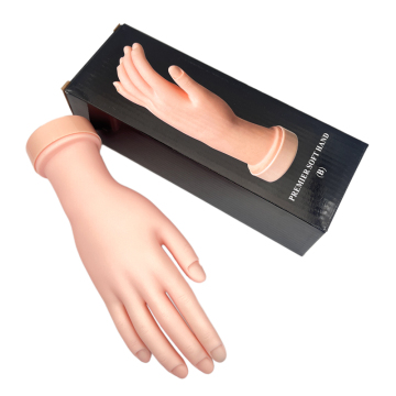 Plastic False Acrylic Tips Mannequin for Nail Art and Training Practice